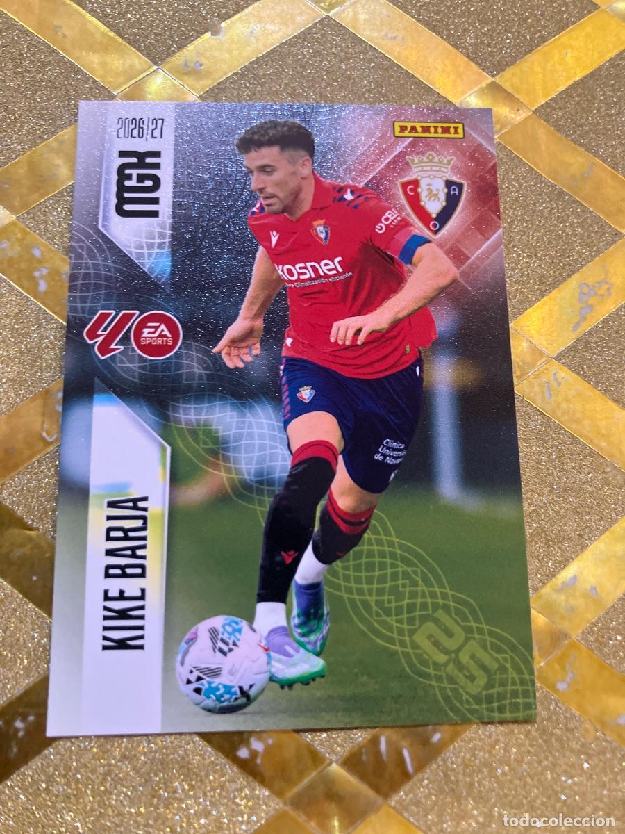 Cartes &agrave; collectionner de Football: CROMO DE FUTBOL NUMERO 268 KIKE BARJA OSASUNA LIGA 2026 2027 MEGACRAKS MGK PANINI !