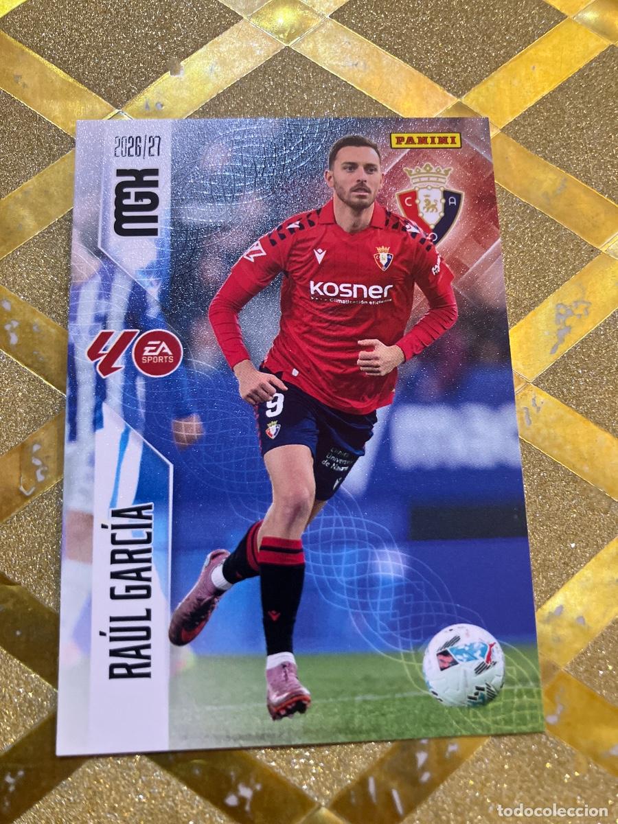 Cartes &agrave; collectionner de Football: CROMO DE FUTBOL NUMERO 269 RAUL GARCIA OSASUNA LIGA 2026 2027 MEGACRAKS MGK PANINI !