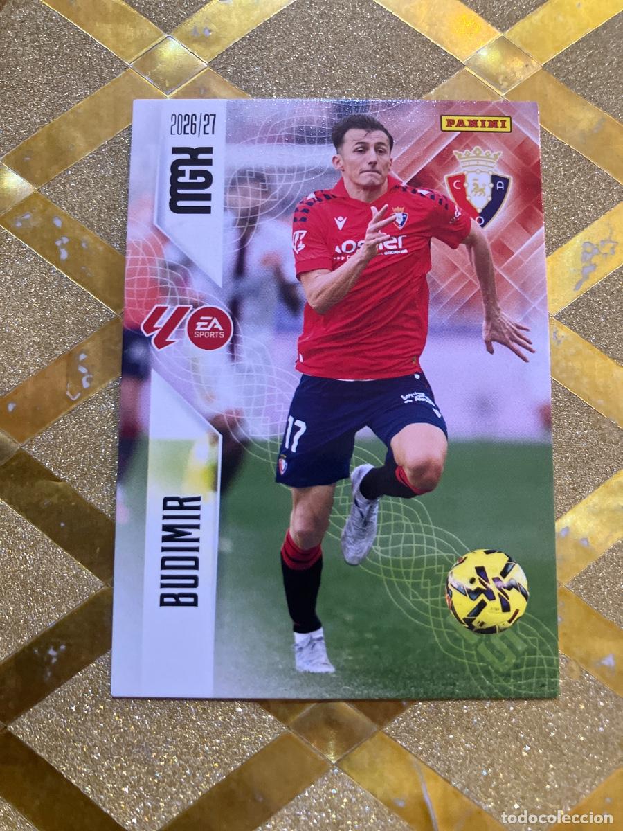 Cartes &agrave; collectionner de Football: CROMO DE FUTBOL NUMERO 270 BUDIMIR OSASUNA LIGA 2026 2027 MEGACRAKS MGK PANINI !