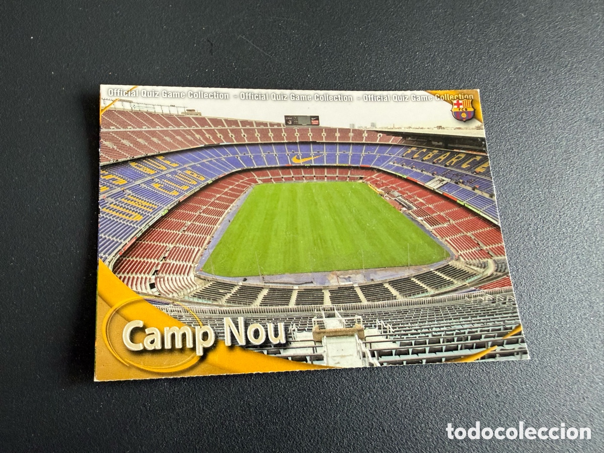 Figurine di Calcio: MUNDICROMO 2011. 002. CAMP NOU. Mate