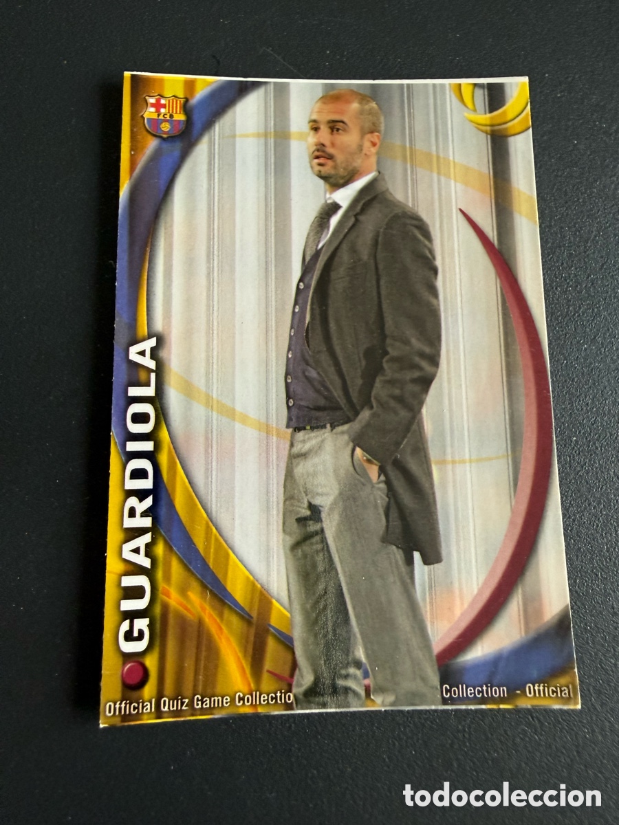 Figurine di Calcio: MUNDICROMO 2011. 003. GUARDIOLA ( FC Barcelona)