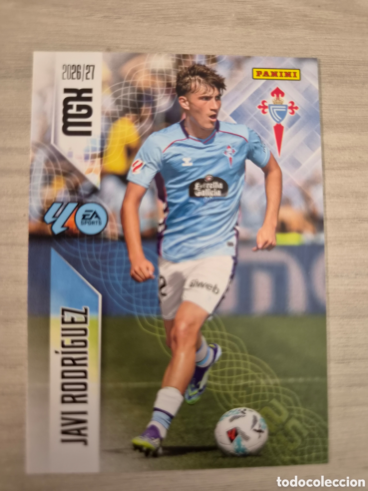 Fu&szlig;ball-Sticker: N&deg;114 Celta de Vigo Javi Rodr&iacute;guez Megacracks 26/27