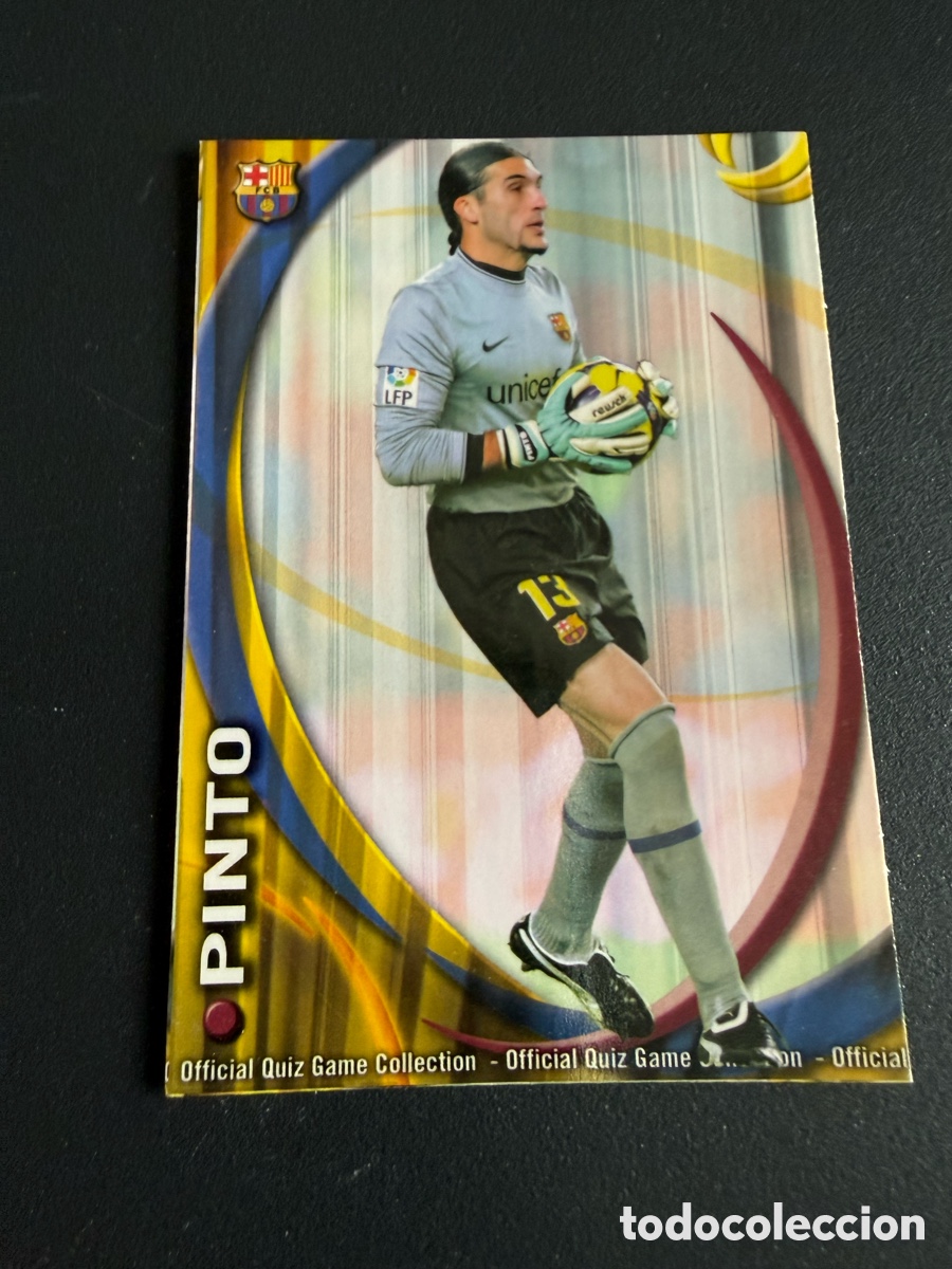 Cromos de f&uacute;tbol: MUNDICROMO 2011. 005. PINTO ( FC Barcelona)