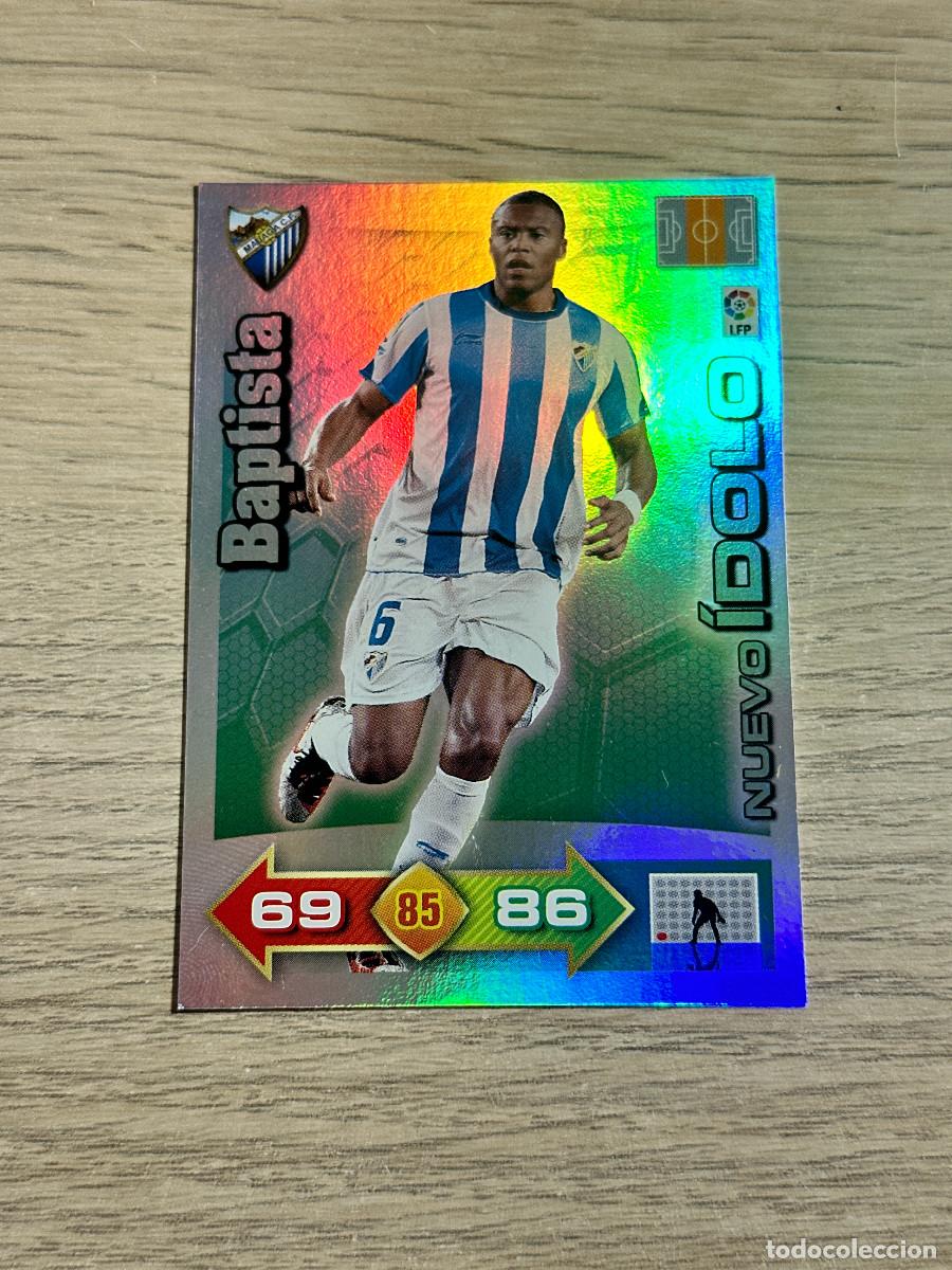 Cromos de f&uacute;tbol: BAPTISTA MALAGA NUEVO IDOLO ADRENALYN XL 2010 2011 / 10 11 PANINI SUPER CRACK