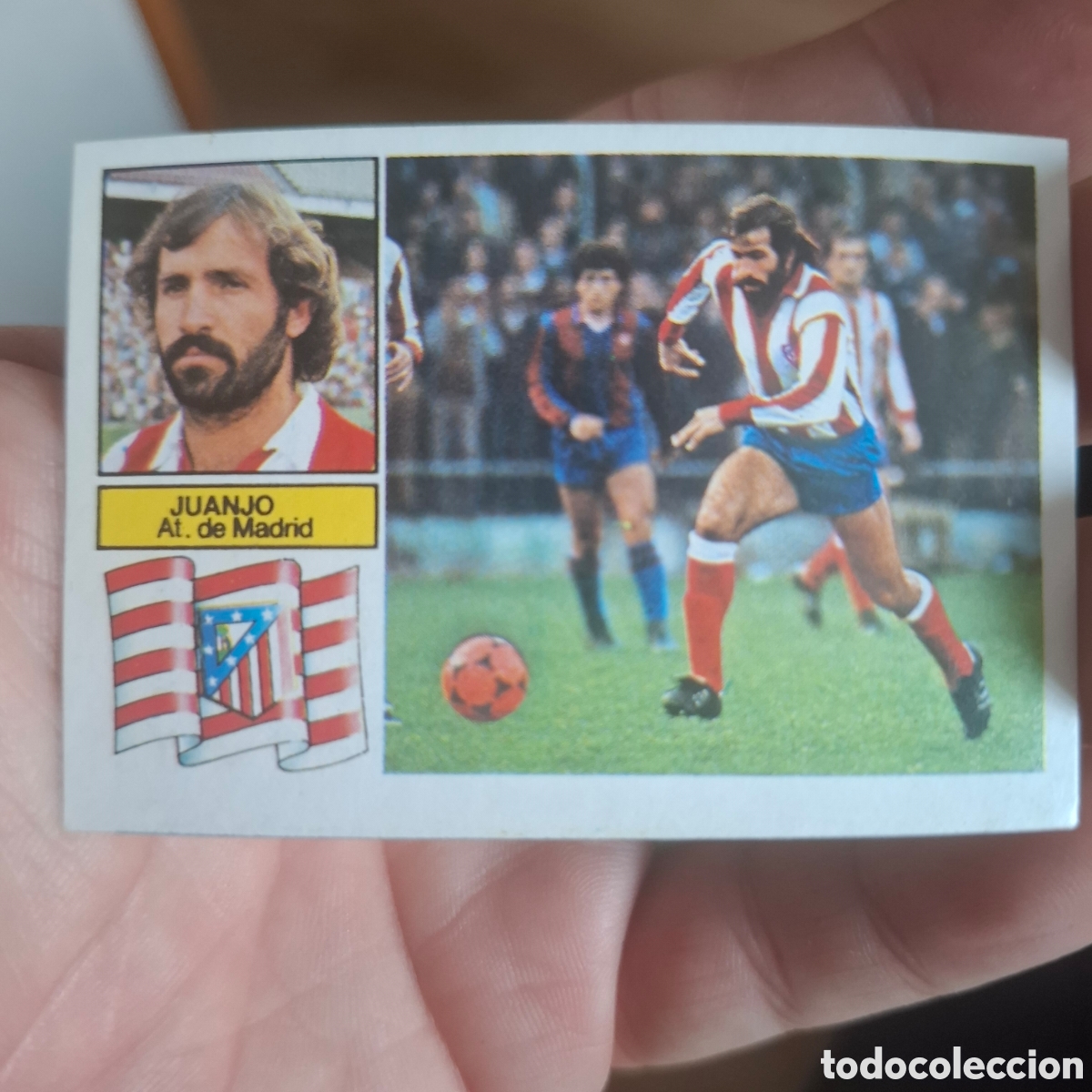 Figurine di Calcio: Juanjo Atl&eacute;tico Madrid liga 82 83 este nuevo
