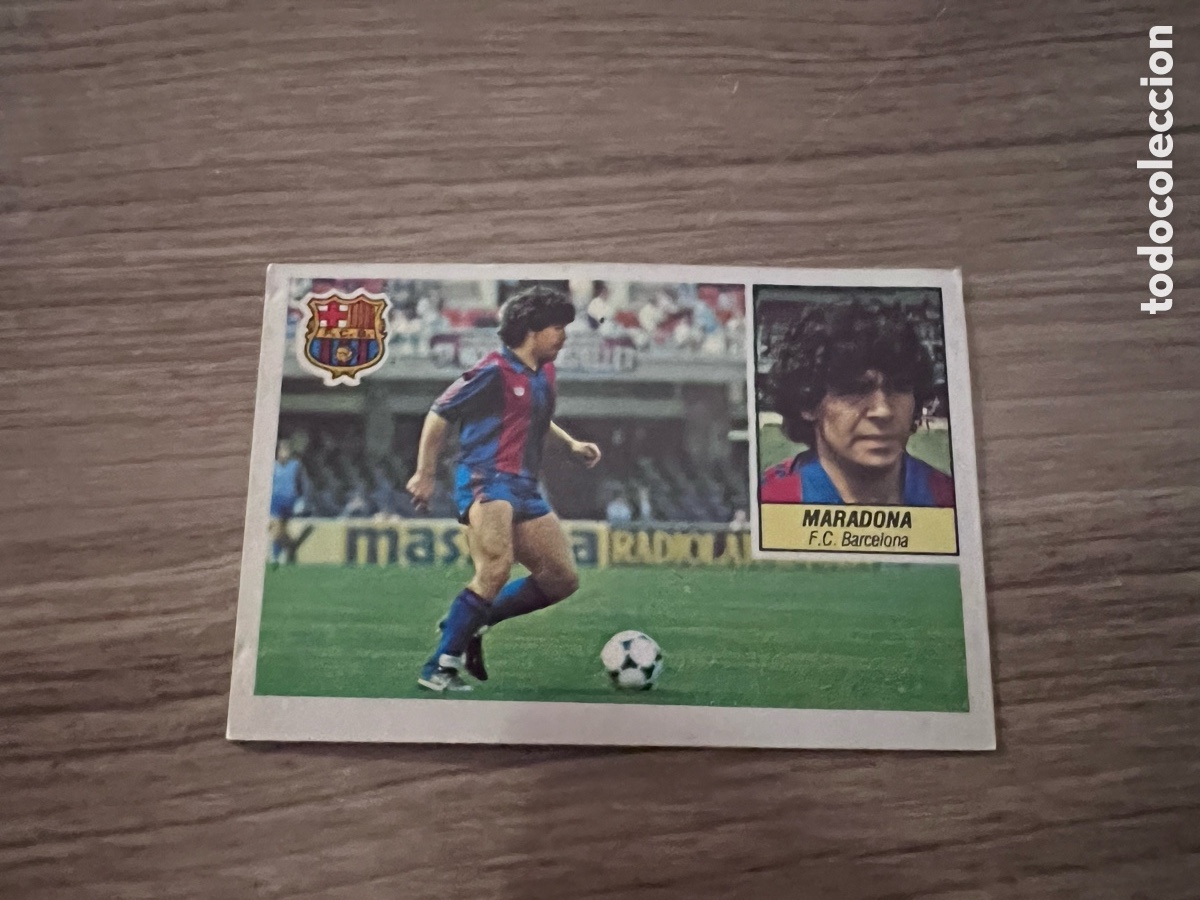 Fu&szlig;ball-Sticker: 84-85 este Maradona muy dif&iacute;cil
