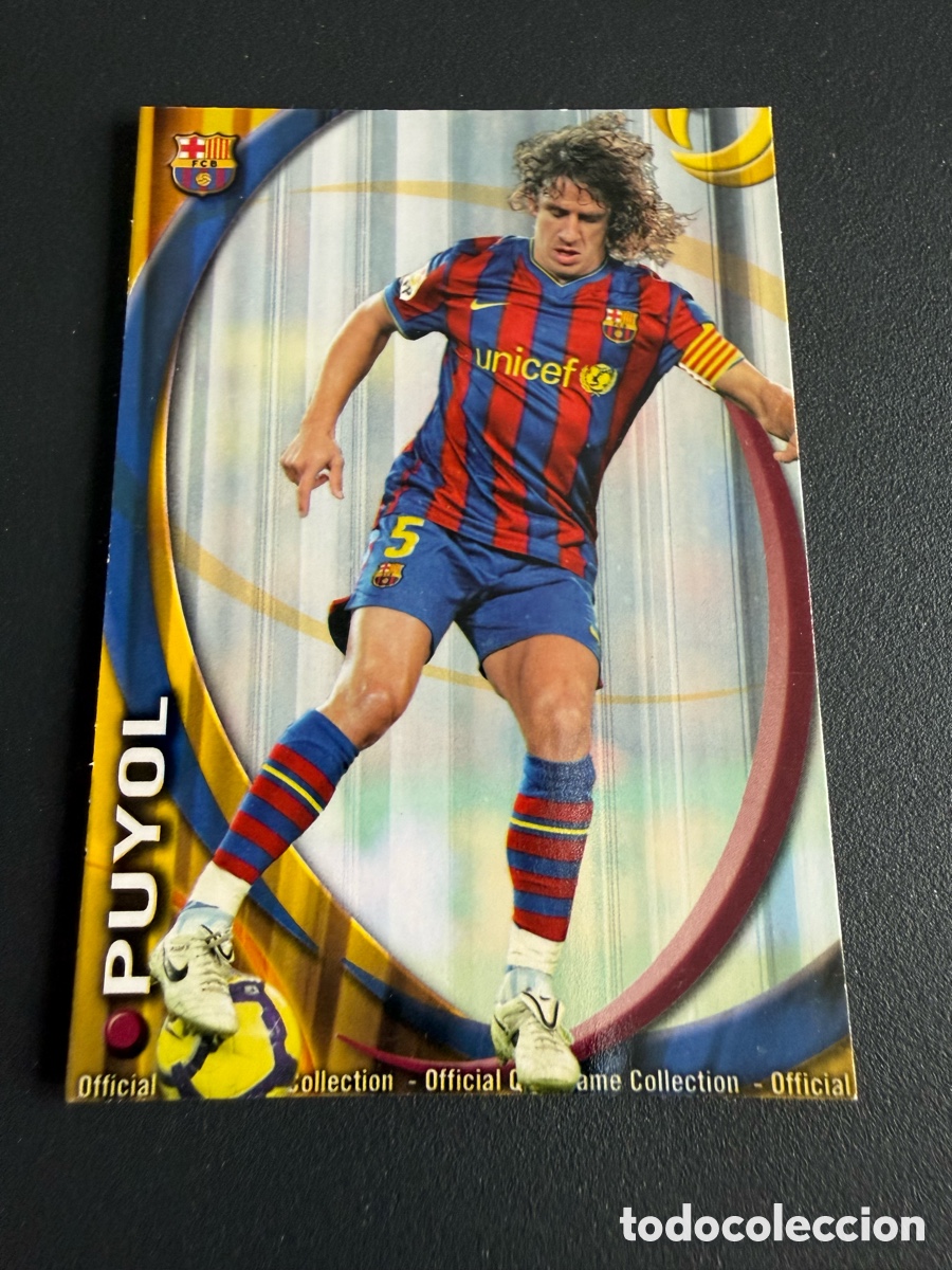 Cromos de f&uacute;tbol: MUNDICROMO 2011. 008. PUYOL ( FC Barcelona)