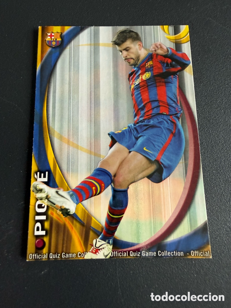 Cromos de f&uacute;tbol: MUNDICROMO 2011. 010. PIQUE ( FC Barcelona)