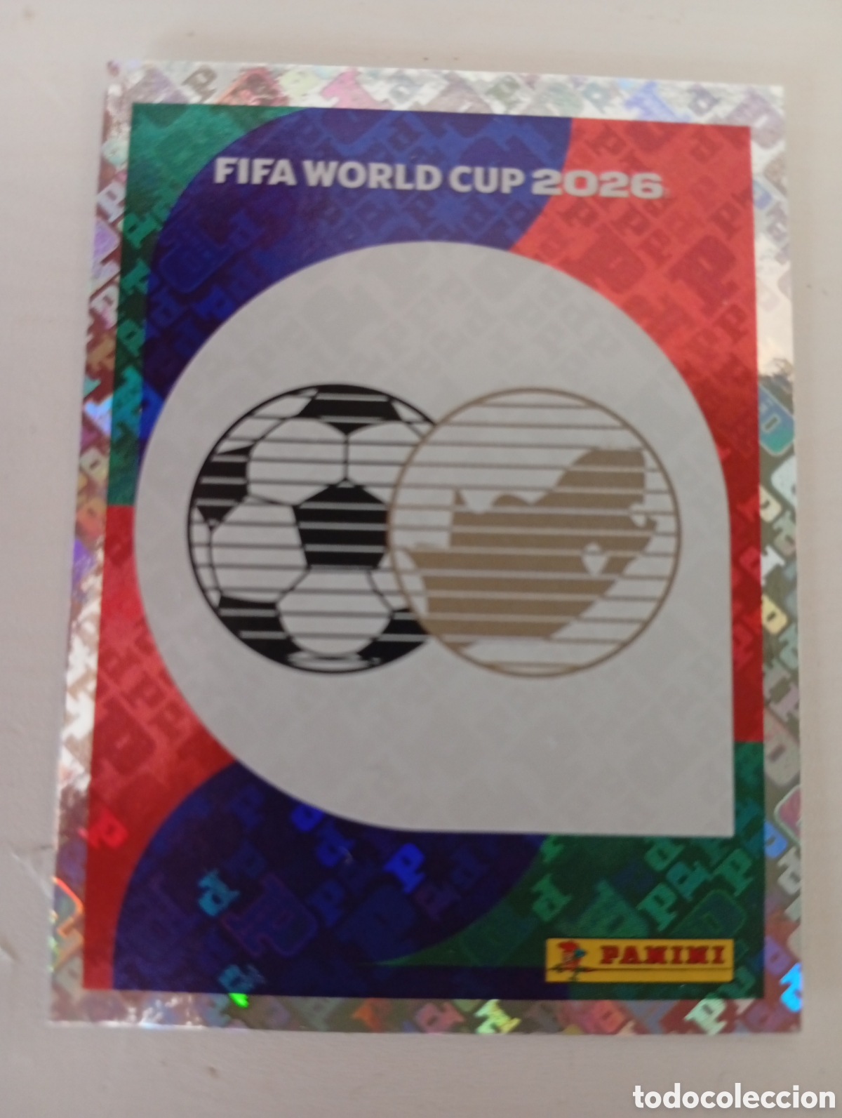 Cromos de f&uacute;tbol: CROMO FIFA WORLD CUP 2026. PANINI. LOGO REP&Uacute;PLICA SUDAFRICANA. RSA 1