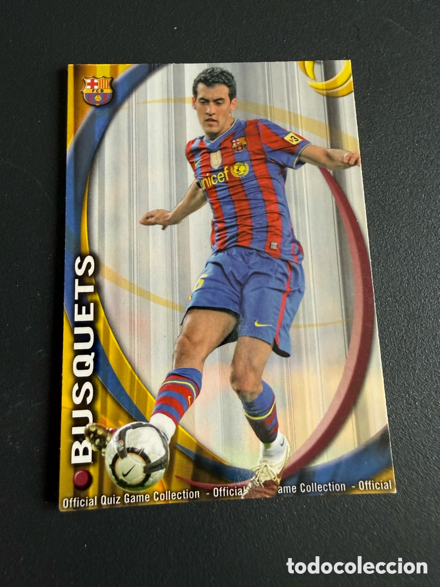Cromos de f&uacute;tbol: MUNDICROMO 2011. 013. BUSQUEST ( FC Barcelona)