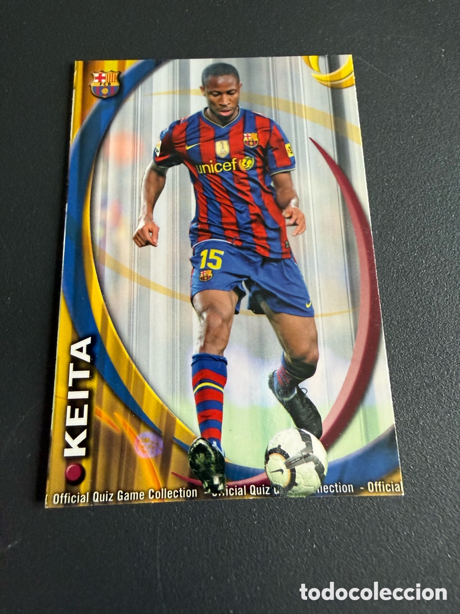 Cromos de f&uacute;tbol: MUNDICROMO 2011. 014 KEITA ( FC Barcelona)