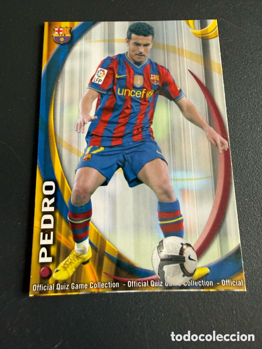 Cromos de f&uacute;tbol: MUNDICROMO 2011. 019. PEDRO ( FC Barcelona)