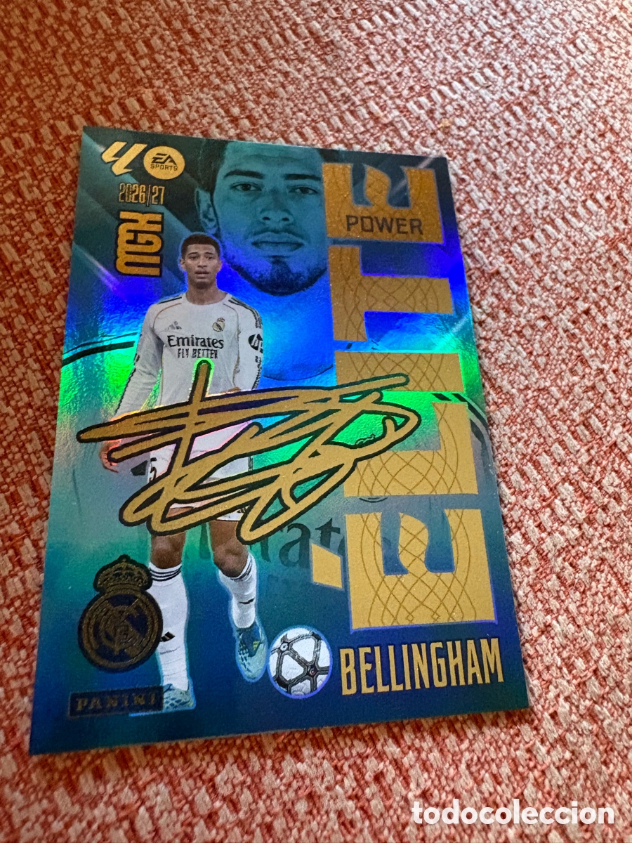 Cartes &agrave; collectionner de Football: Bellingham elite power megacrack 2026-2027