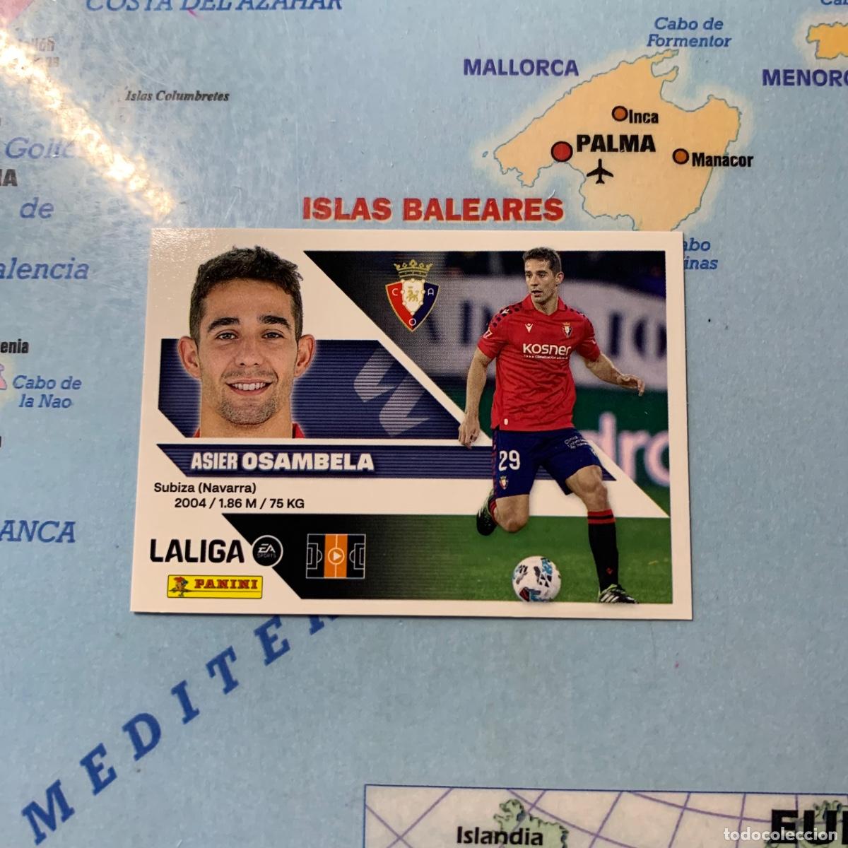 Cromos de Futebol: Osambela n&uacute;mero 10 de Osasuna cromo liga este 26-27 2026-2027