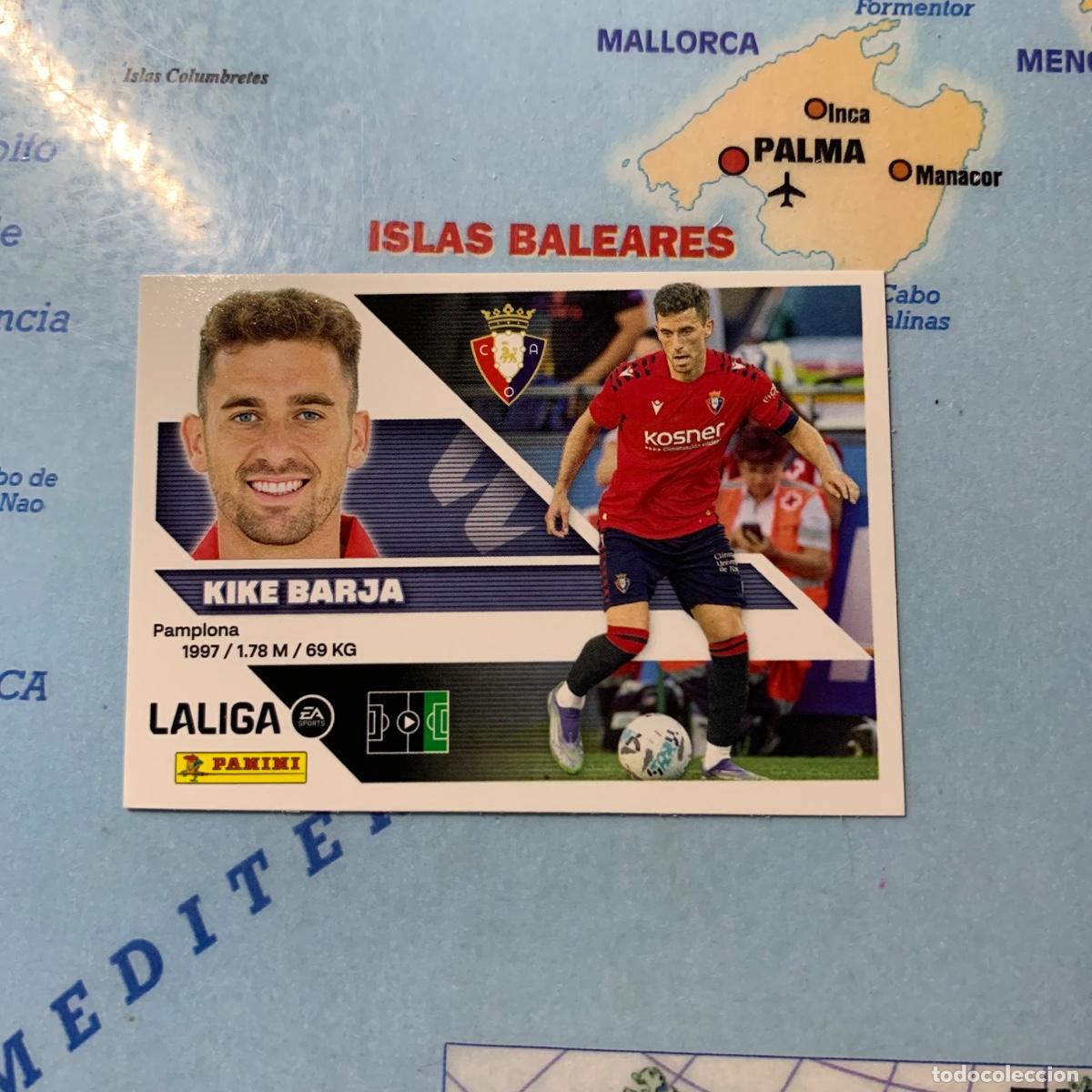 Cromos de f&uacute;tbol: Kike Barja n&uacute;mero 19 de Osasuna cromo liga este 26-27 2026-2027