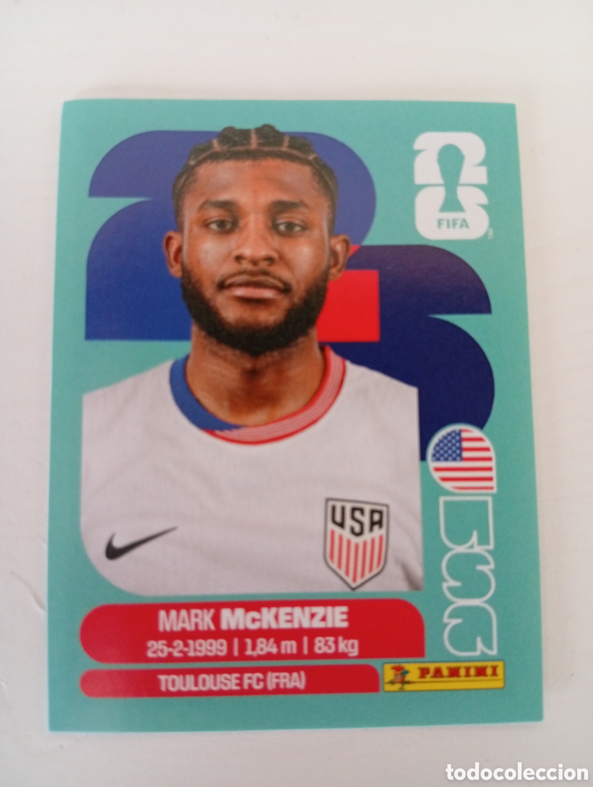 Cromos de f&uacute;tbol: MARK McKENZIE - USA 5 - ESTADOS UNIDOS- MUNDIAL DE FUTBOL - FIFA WORLD CUP 2026