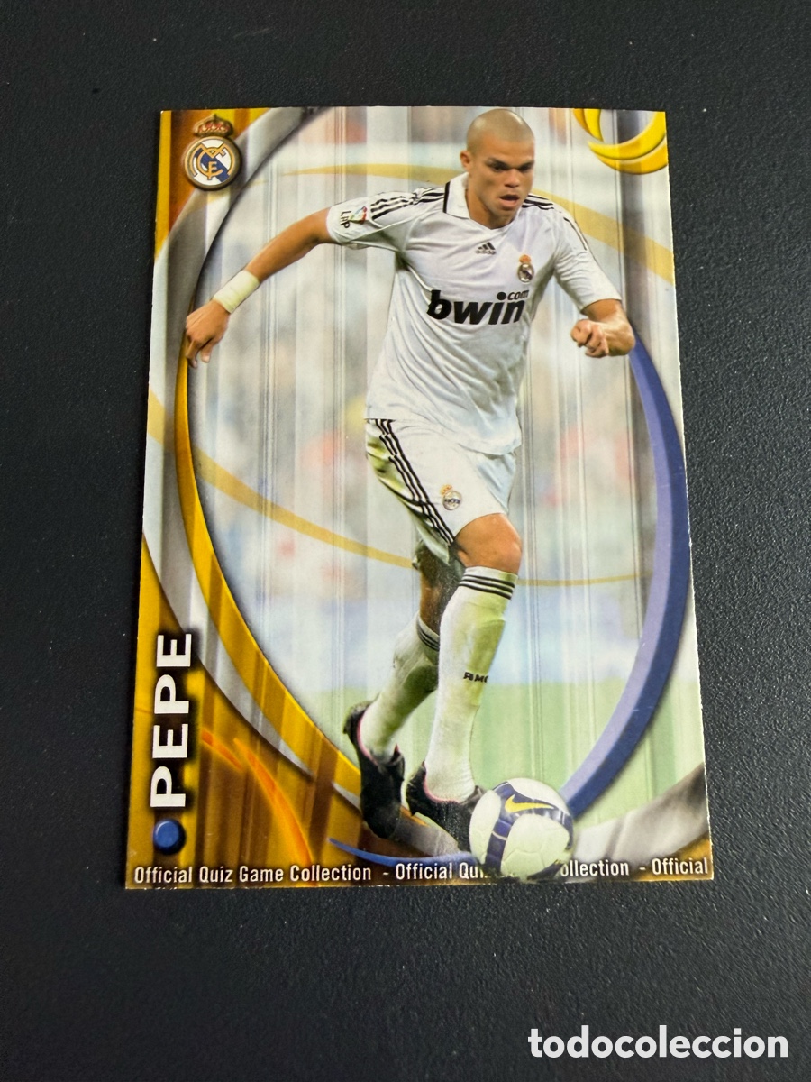 Cromos de f&uacute;tbol: MUNDICROMO 2011. 034. PEPE ( Real Madrid)