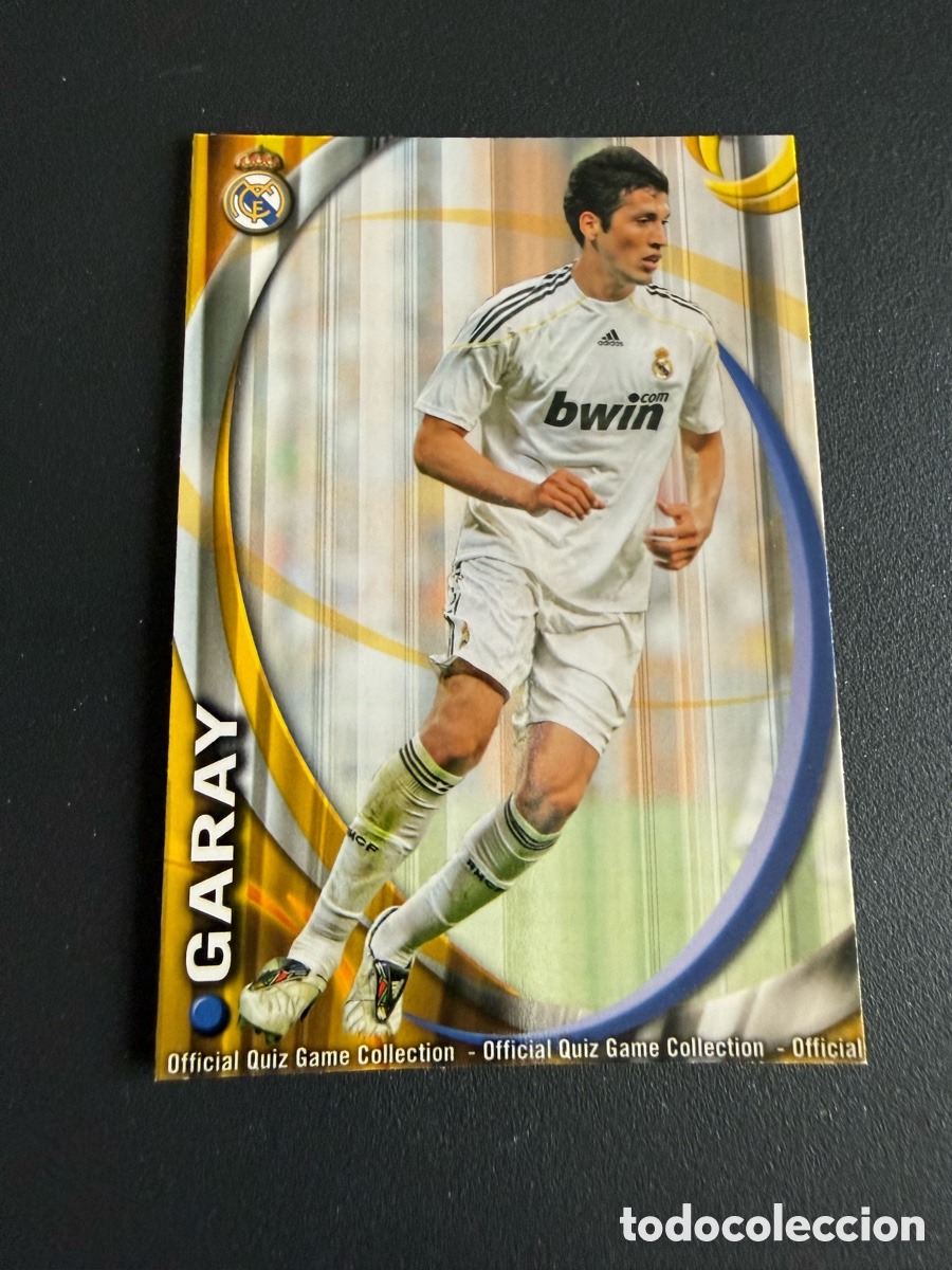 Cromos de f&uacute;tbol: MUNDICROMO 2011. 036. GARAY ( Real Madrid)