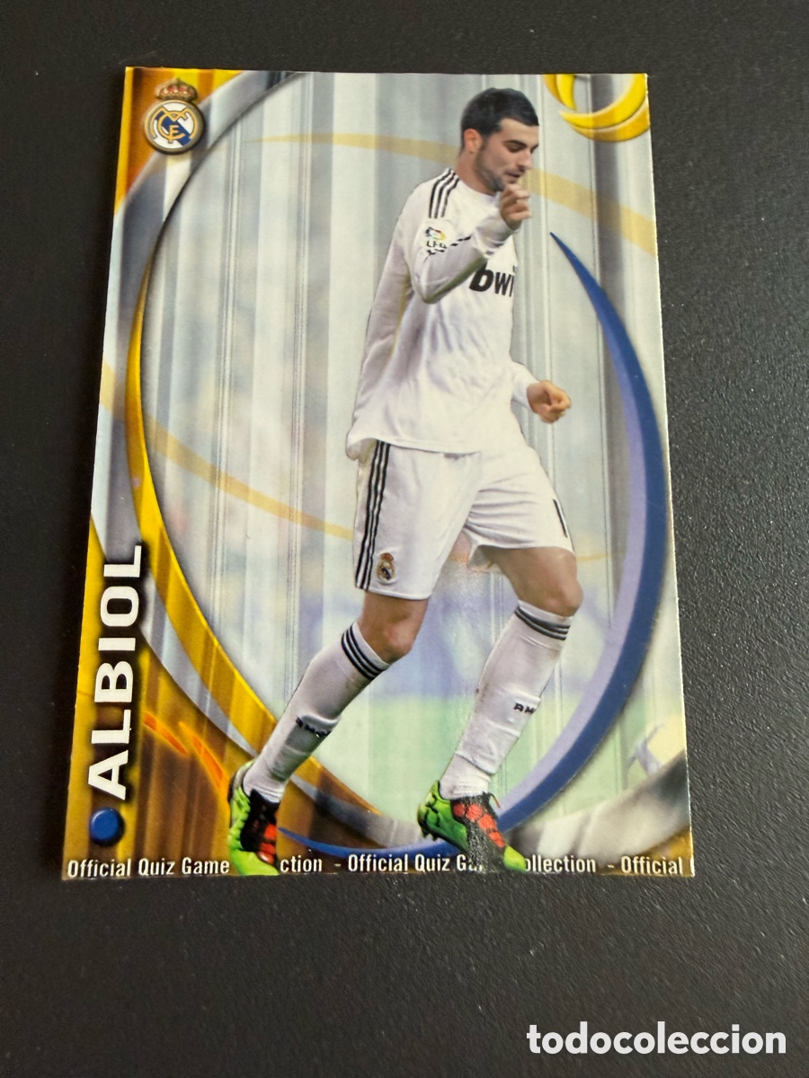 Cromos de f&uacute;tbol: MUNDICROMO 2011. 037 ALBIOL ( Real Madrid)