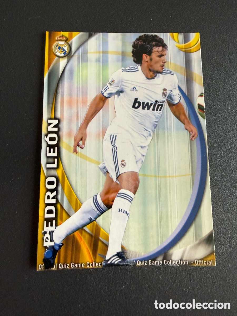 Cromos de f&uacute;tbol: MUNDICROMO 2011. 041 PEDRO LEON ( Real Madrid)