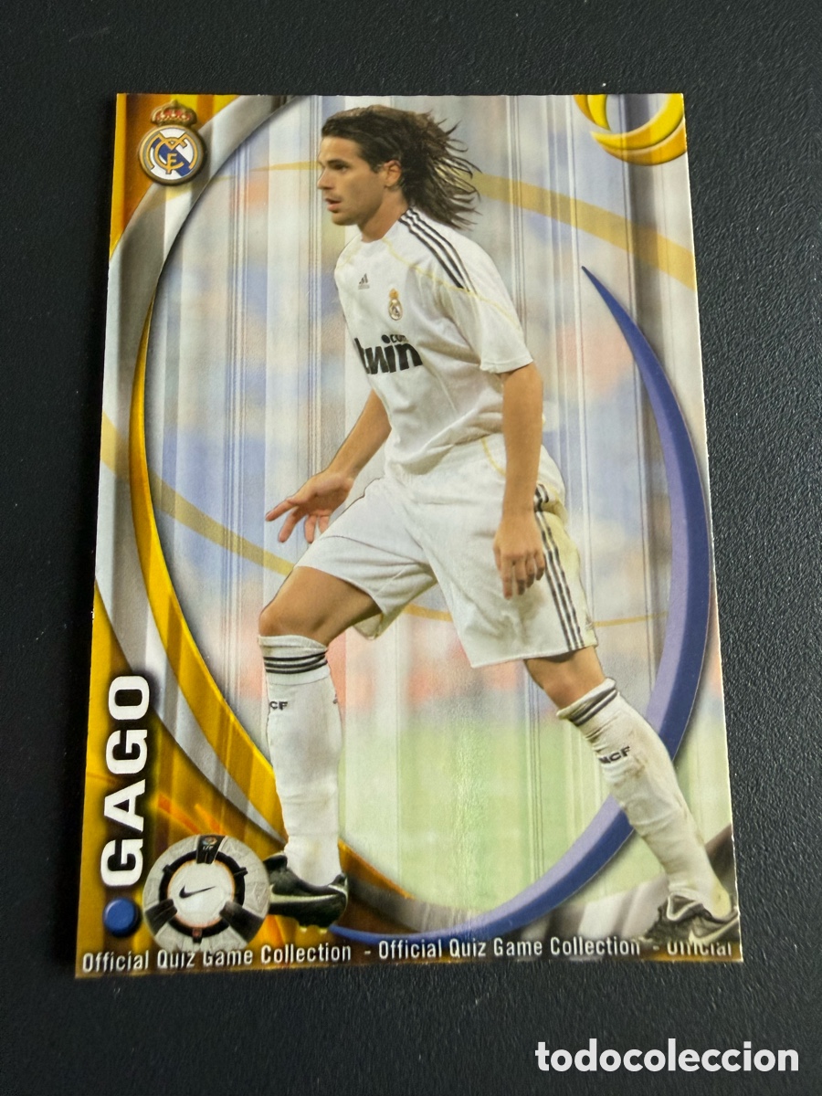 Cromos de f&uacute;tbol: MUNDICROMO 2011. 042 GAGO ( Real Madrid)