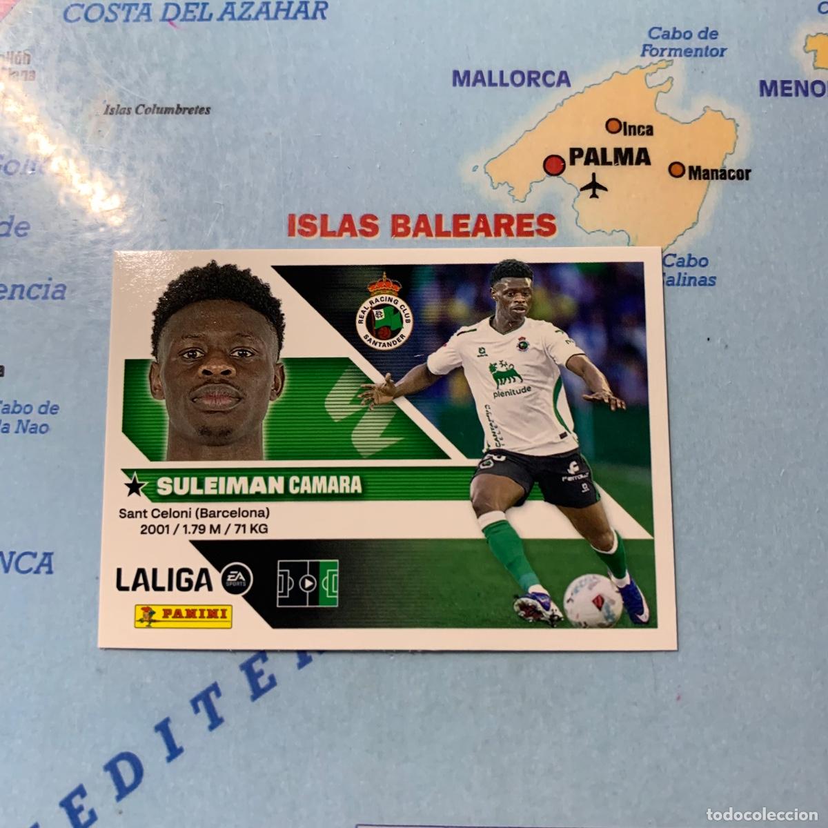 Cromos de f&uacute;tbol: Suleiman n&uacute;mero 15 del Racing de Santander cromo liga este 26-27 2026-2027