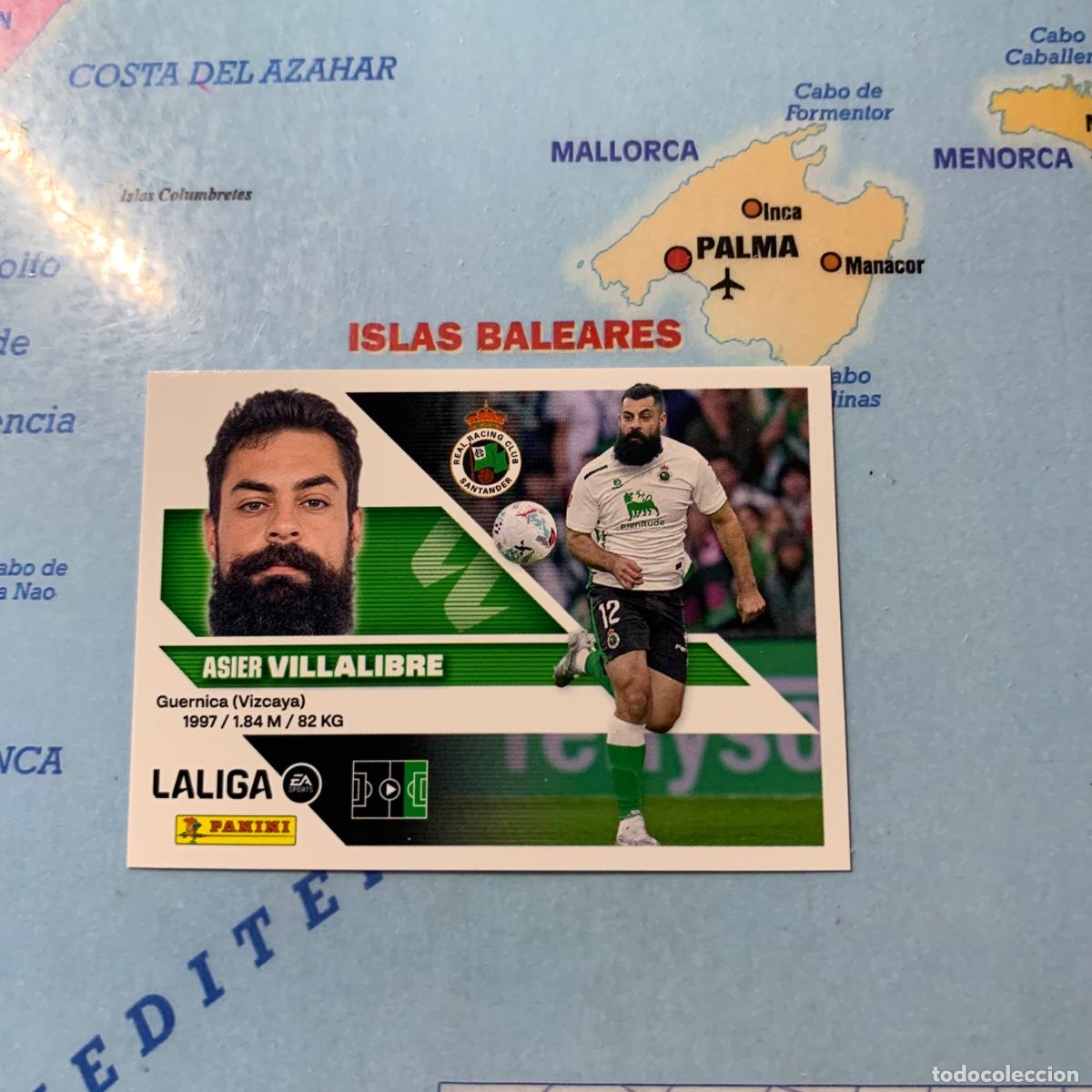 Cromos de f&uacute;tbol: Villalibre n&uacute;mero 20 del Racing de Santander cromo liga este 26-27 2026-2027