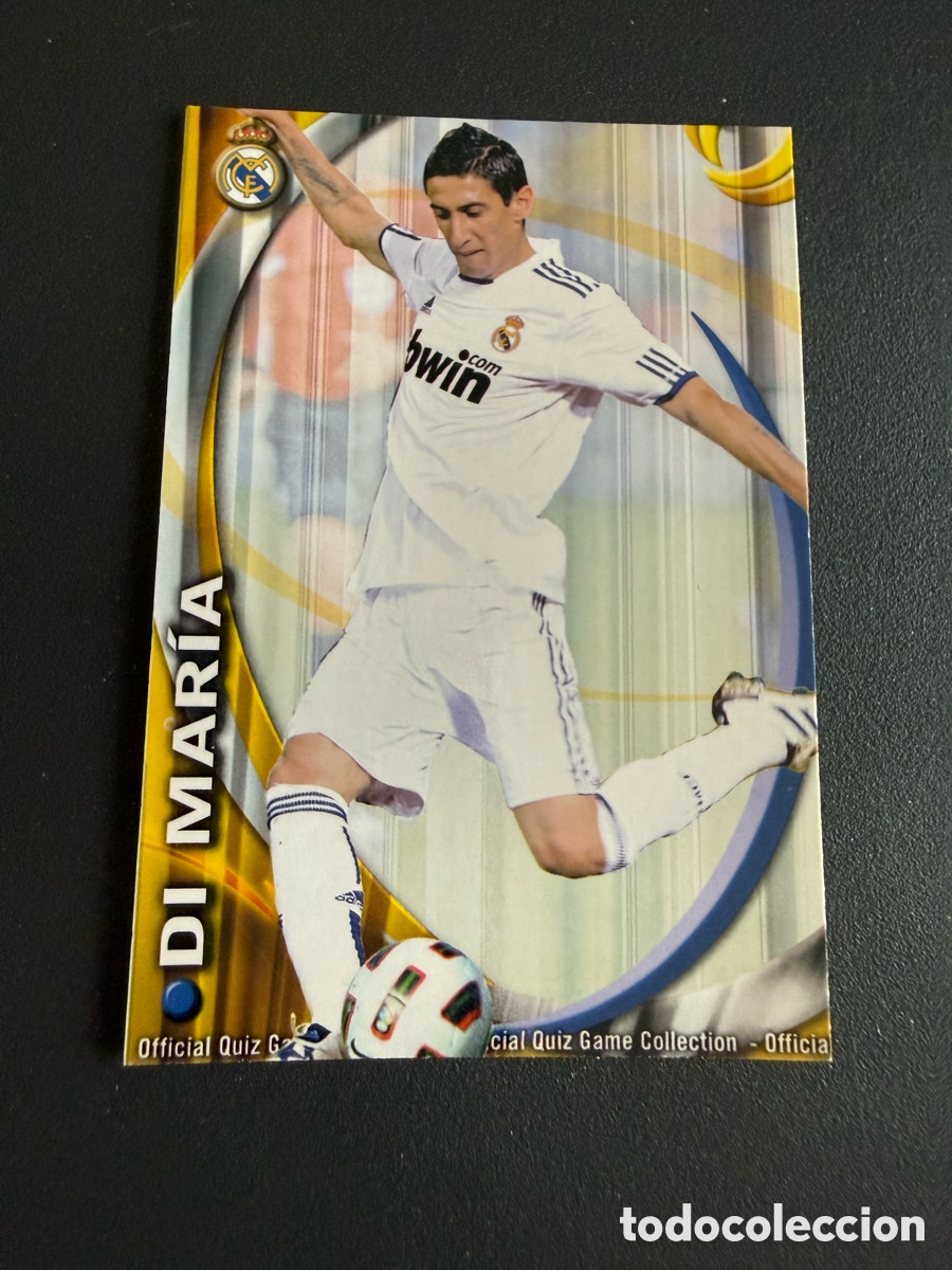 Cromos de f&uacute;tbol: MUNDICROMO 2011. 046. DI MAR&Iacute;A ( Real Madrid)