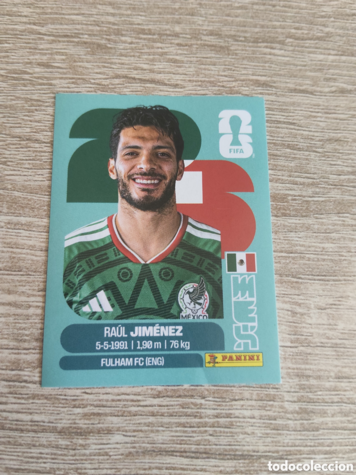 Cromos de f&uacute;tbol: Panini mundial 2026 MEX 17 Ra&uacute;l Jim&eacute;nez M&eacute;xico