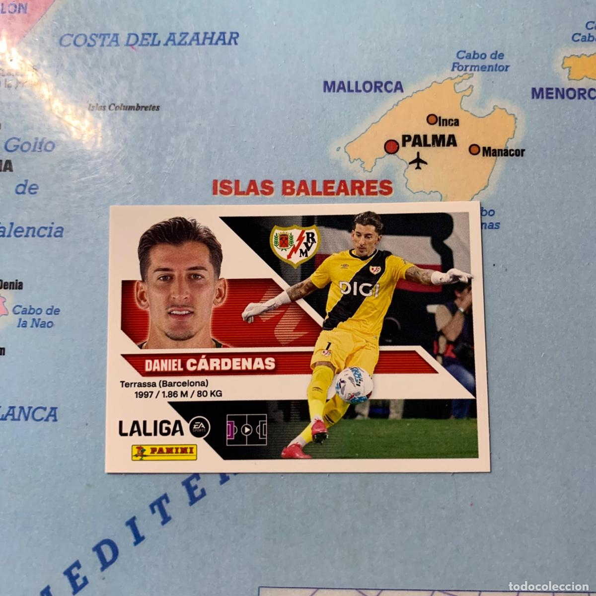 Cromos de f&uacute;tbol: C&aacute;rdenas n&uacute;mero 4 del rayo vallecano cromo liga este 26-27 2026-2027