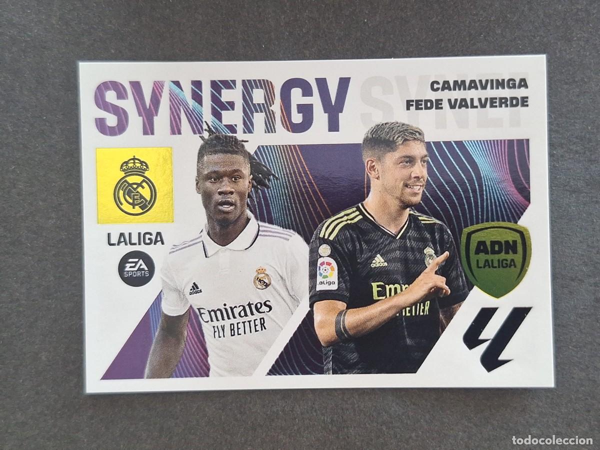 Cromos de f&uacute;tbol: L1 CAMAVINGA - FEDE VALVERDE REAL MADRID LIGA ESTE 2023 2024 23 24 NUNCA PEGADO SIN PEGAR