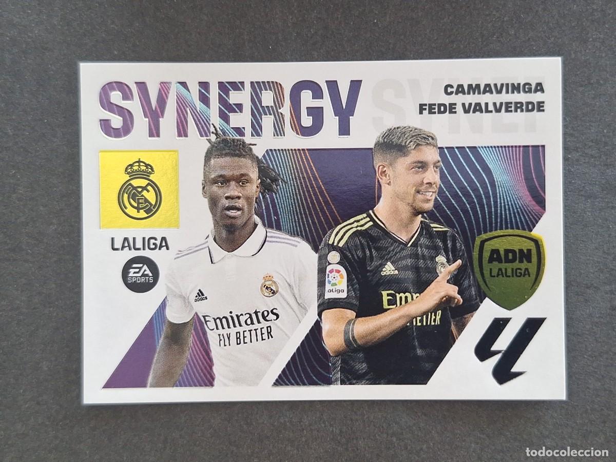 Cromos de f&uacute;tbol: L1 CAMAVINGA - FEDE VALVERDE REAL MADRID LIGA ESTE 2023 2024 23 24 NUNCA PEGADO SIN PEGAR