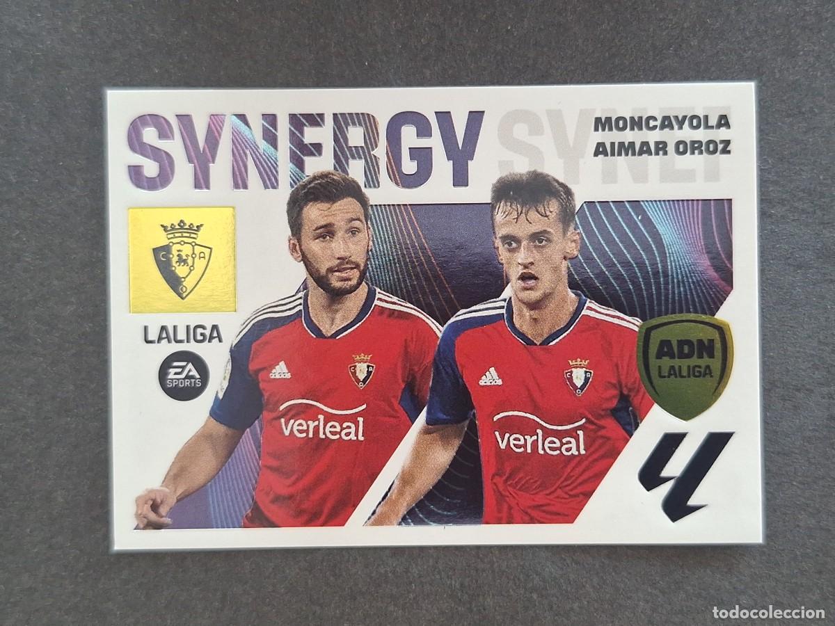Cromos de f&uacute;tbol: L1 MONCAYOLA - AIMAR OROZ C. A. OSASUNA LIGA ESTE 2023 2024 23 24 NUNCA PEGADO SIN PEGAR