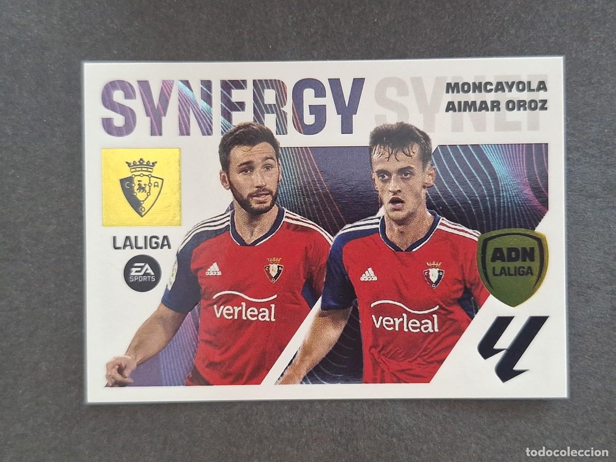 Cromos de f&uacute;tbol: L1 MONCAYOLA - AIMAR OROZ C. A. OSASUNA LIGA ESTE 2023 2024 23 24 NUNCA PEGADO SIN PEGAR