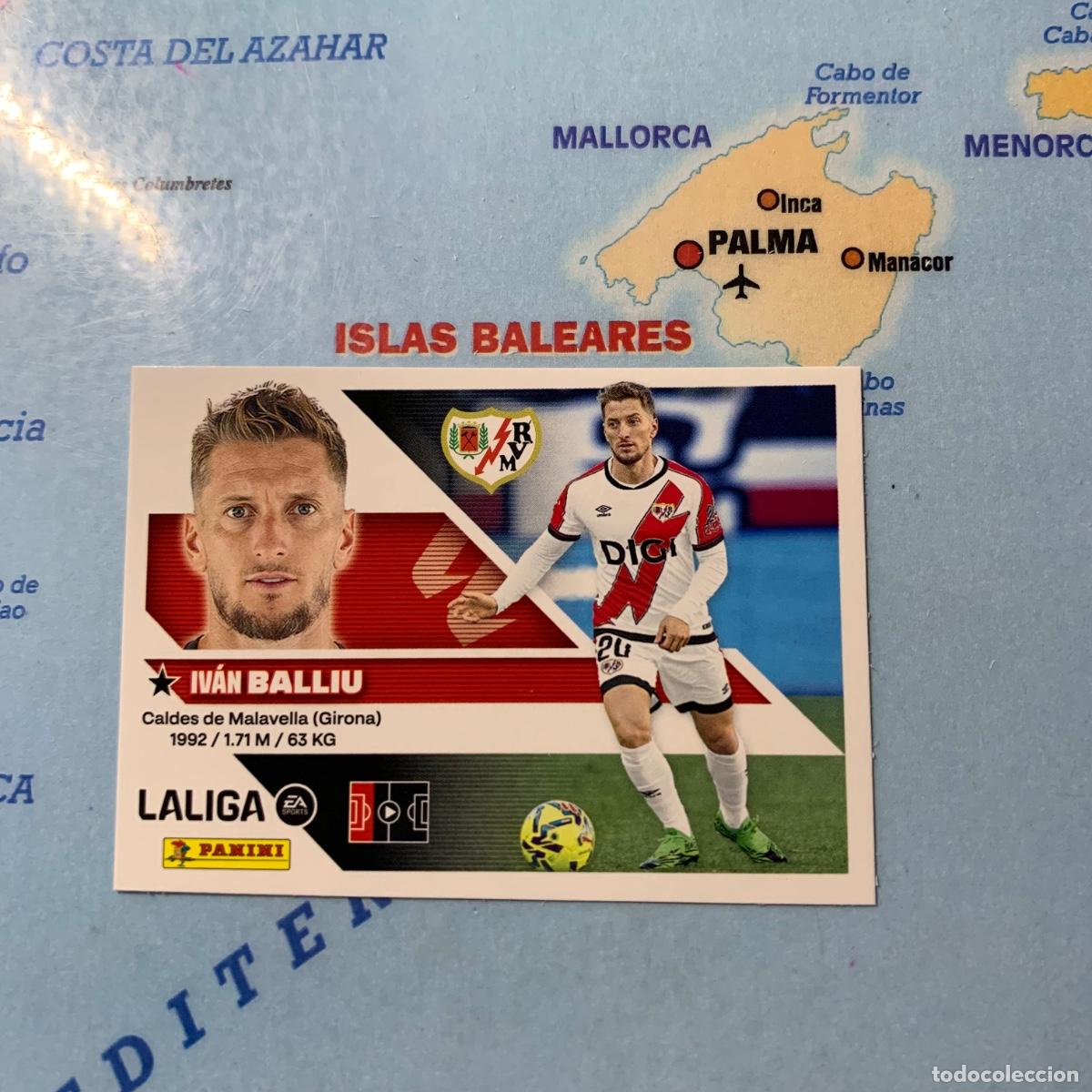Cromos de f&uacute;tbol: Balliu n&uacute;mero 6 del rayo vallecano cromo liga este 26-27 2026-2027