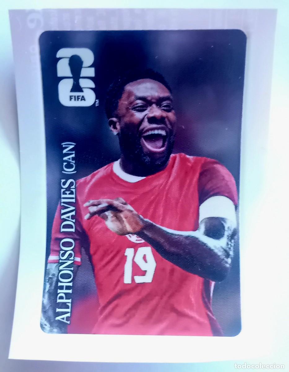 Cromos de f&uacute;tbol: Figurina Panini 2026 Cromo World Cup Usa Mundial 2026 Alphonso Davies Canada Coca Cola CAN n CC 7
