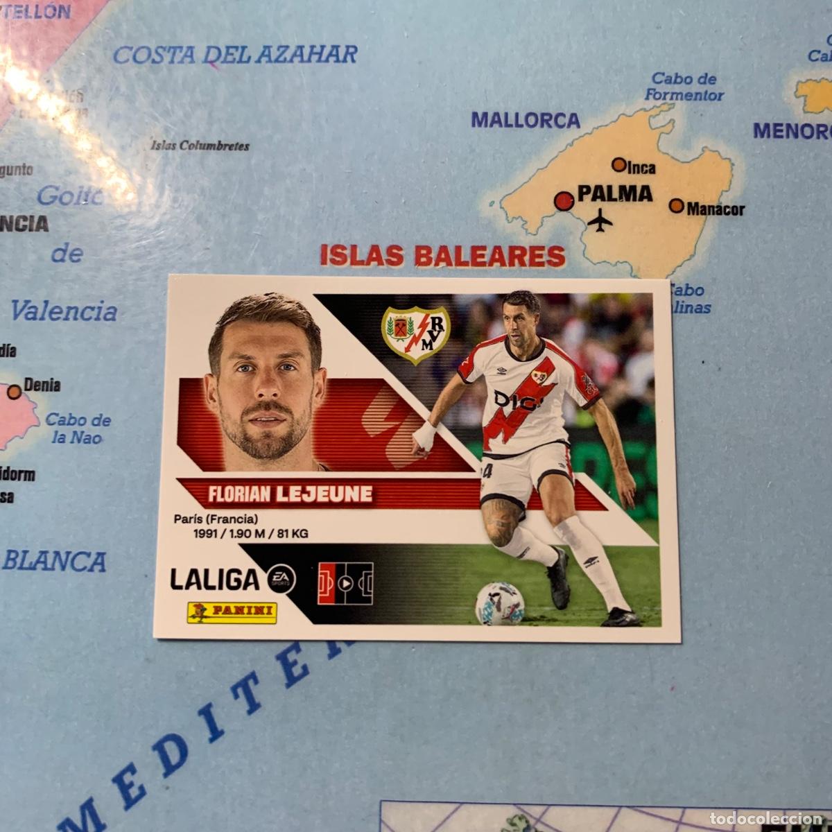 Cromos de f&uacute;tbol: Lejeune n&uacute;mero 8 del rayo vallecano cromo liga este 26-27 2026-2027