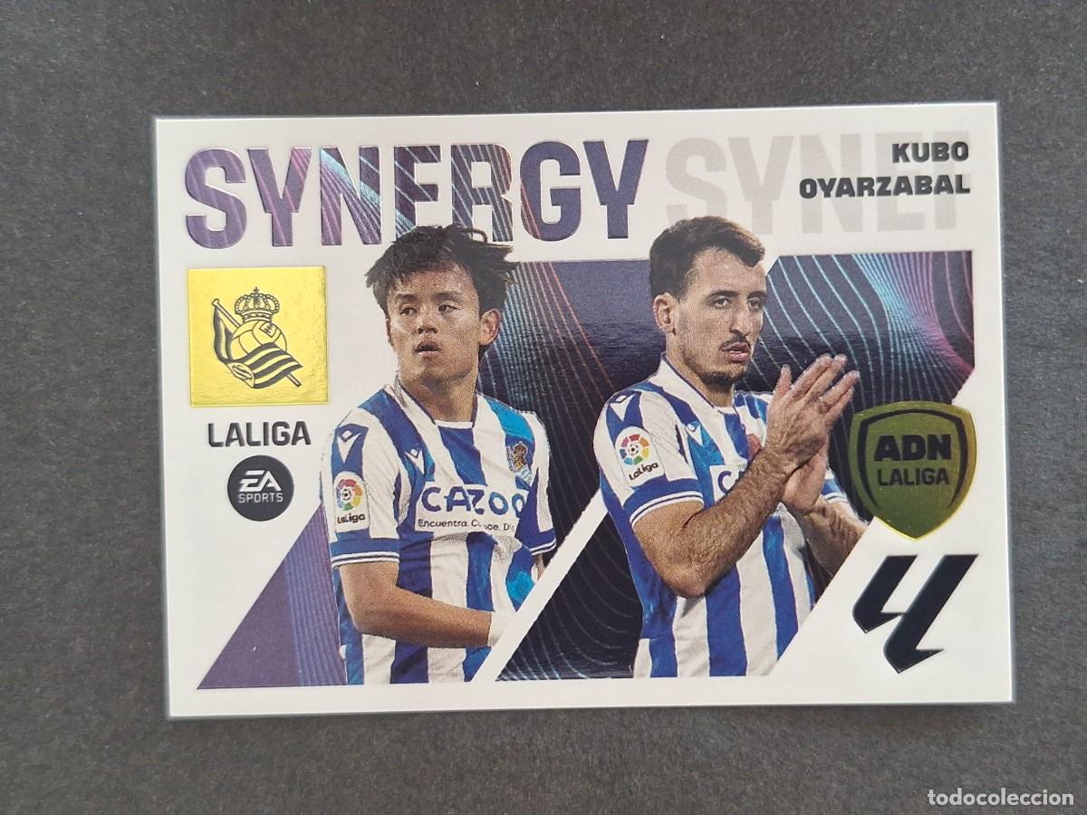 Cromos de f&uacute;tbol: L1 KUBO - OYARZABAL REAL SOCIEDAD LIGA ESTE 2023 2024 23 24 NUNCA PEGADO SIN PEGAR