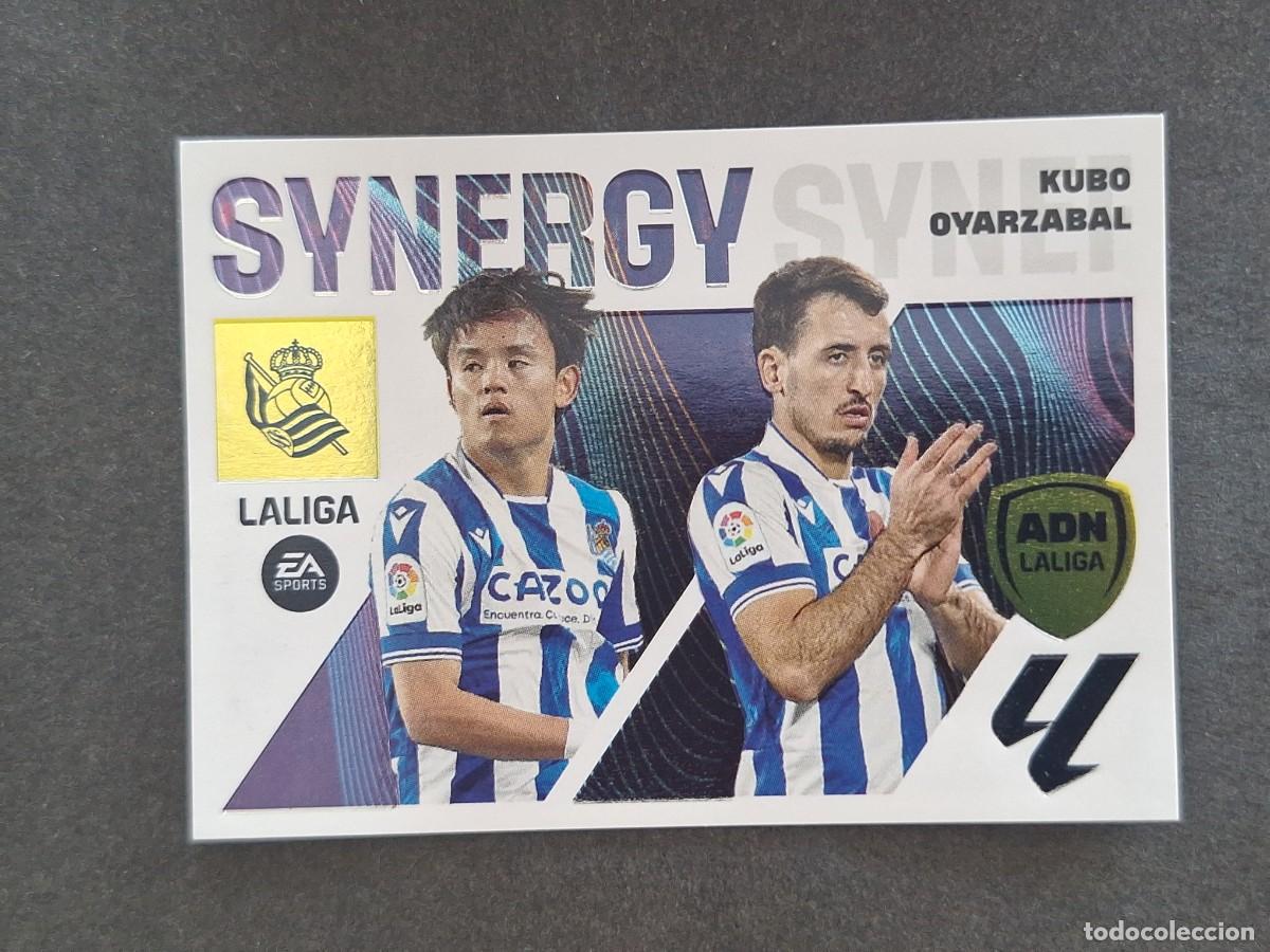 Cromos de f&uacute;tbol: L1 KUBO - OYARZABAL REAL SOCIEDAD LIGA ESTE 2023 2024 23 24 NUNCA PEGADO SIN PEGAR