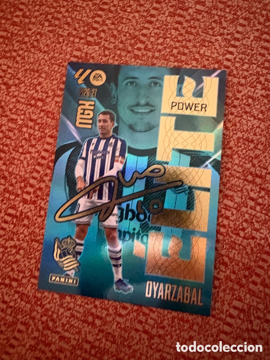 Cromos de f&uacute;tbol: Oyarzabal Elite Power Megacrack 26/27