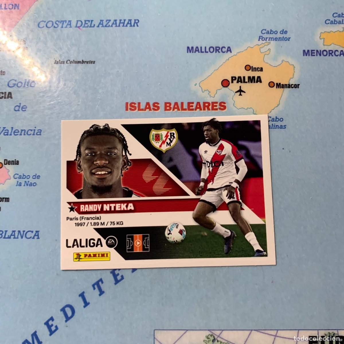 Cromos de f&uacute;tbol: Nteka n&uacute;mero 11B del rayo vallecano cromo liga este 26-27 2026-2027