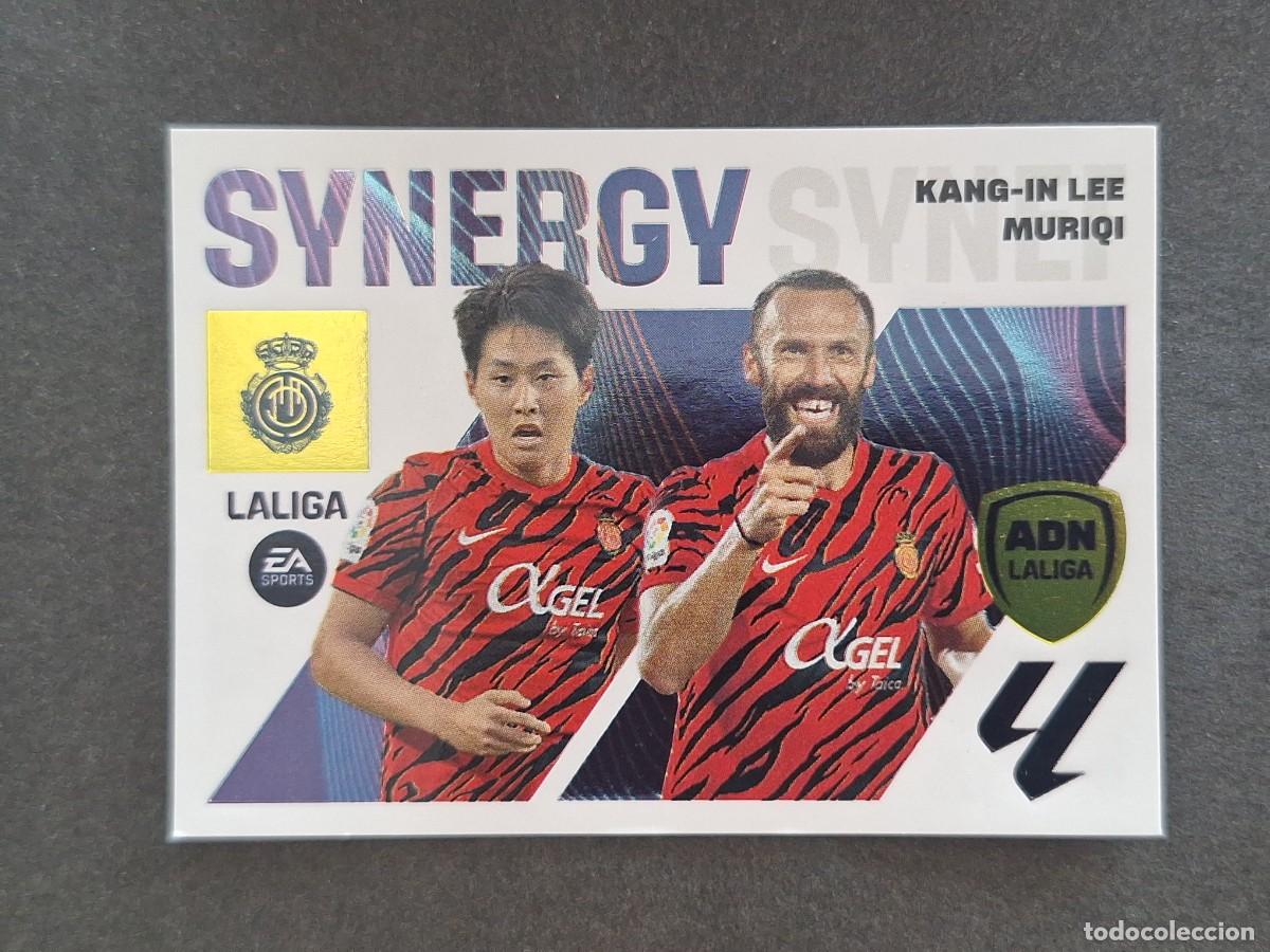 Cromos de f&uacute;tbol: L1 KANG-IN LEE - MURIQI R. C. D. MALLORCA LIGA ESTE 2023 2024 23 24 NUNCA PEGADO SIN PEGAR