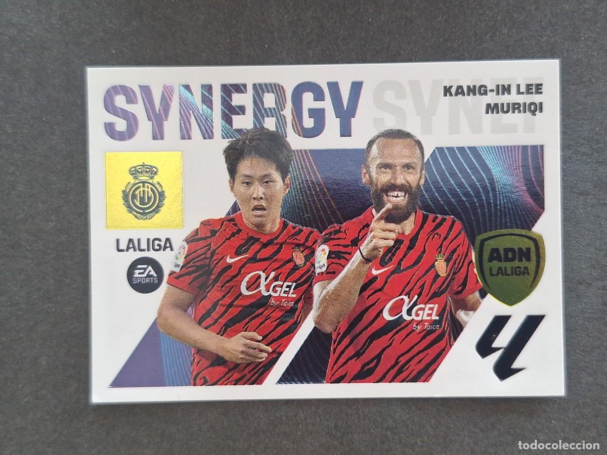 Cromos de f&uacute;tbol: L1 KANG-IN LEE - MURIQI R. C. D. MALLORCA LIGA ESTE 2023 2024 23 24 NUNCA PEGADO SIN PEGAR