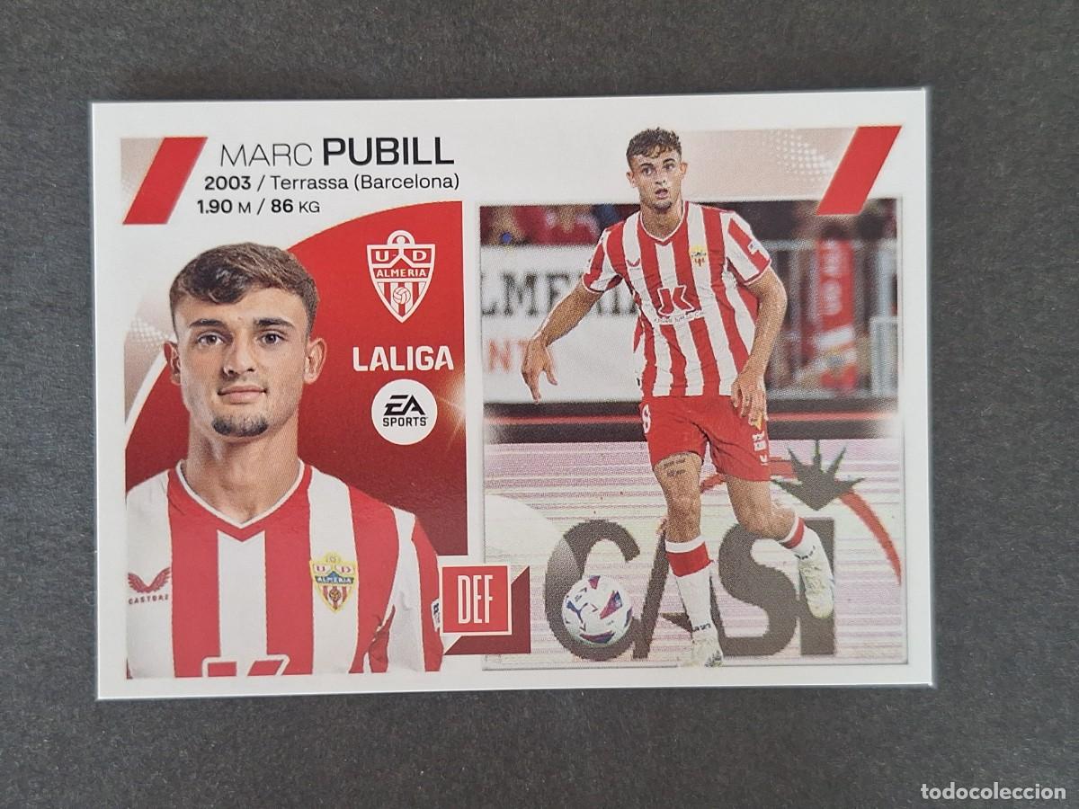 Football Stickers: L1 PUBILL U. D. ALMERIA COLOCA LIGA ESTE 2023 2024 23 24 NUNCA PEGADO SIN PEGAR