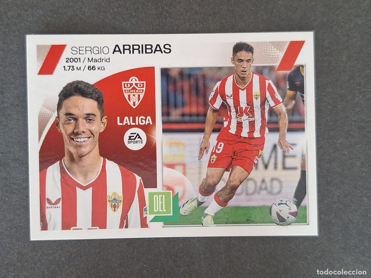 Cartes &agrave; collectionner de Football: L1 ARRIBAS U. D. ALMERIA COLOCA LIGA ESTE 2023 2024 23 24 NUNCA PEGADO SIN PEGAR
