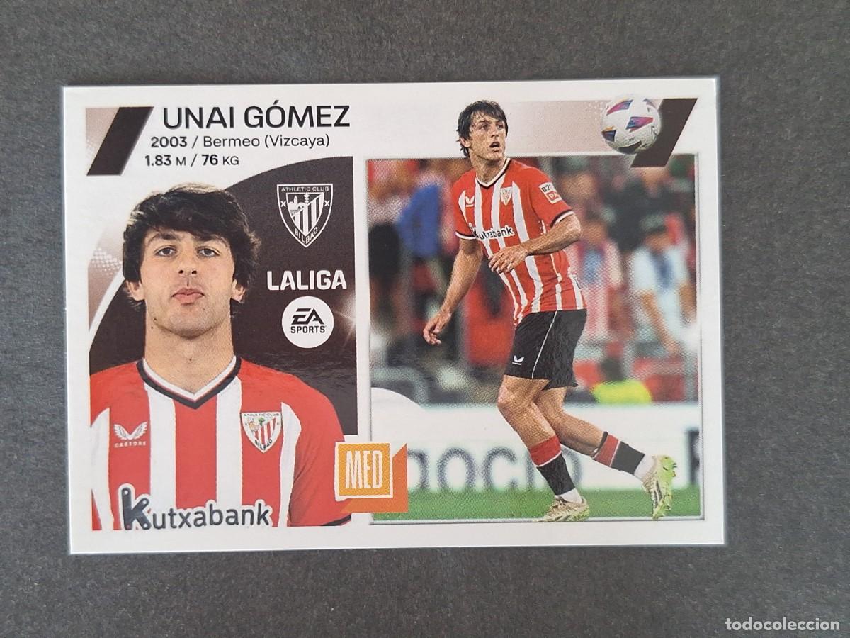 Cartes &agrave; collectionner de Football: L1 UNAI GOMEZ ATHLETIC CLUB DE BILBAO COLOCA LIGA ESTE 2023 2024 23 24 NUNCA PEGADO SIN PEGAR