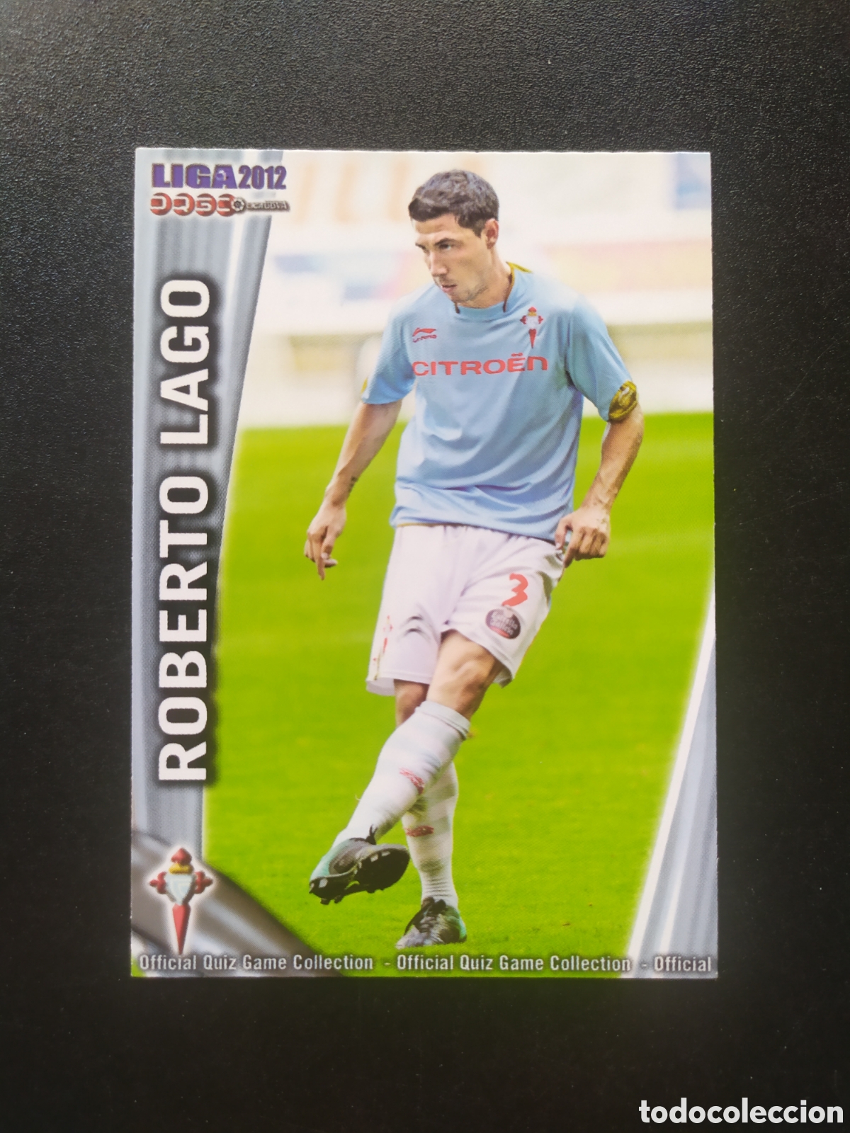 Cartes &agrave; collectionner de Football: Mundicromo fichas Liga 2011 2012 11 12 Roberto Lago n&deg; 824 Celta Vigo