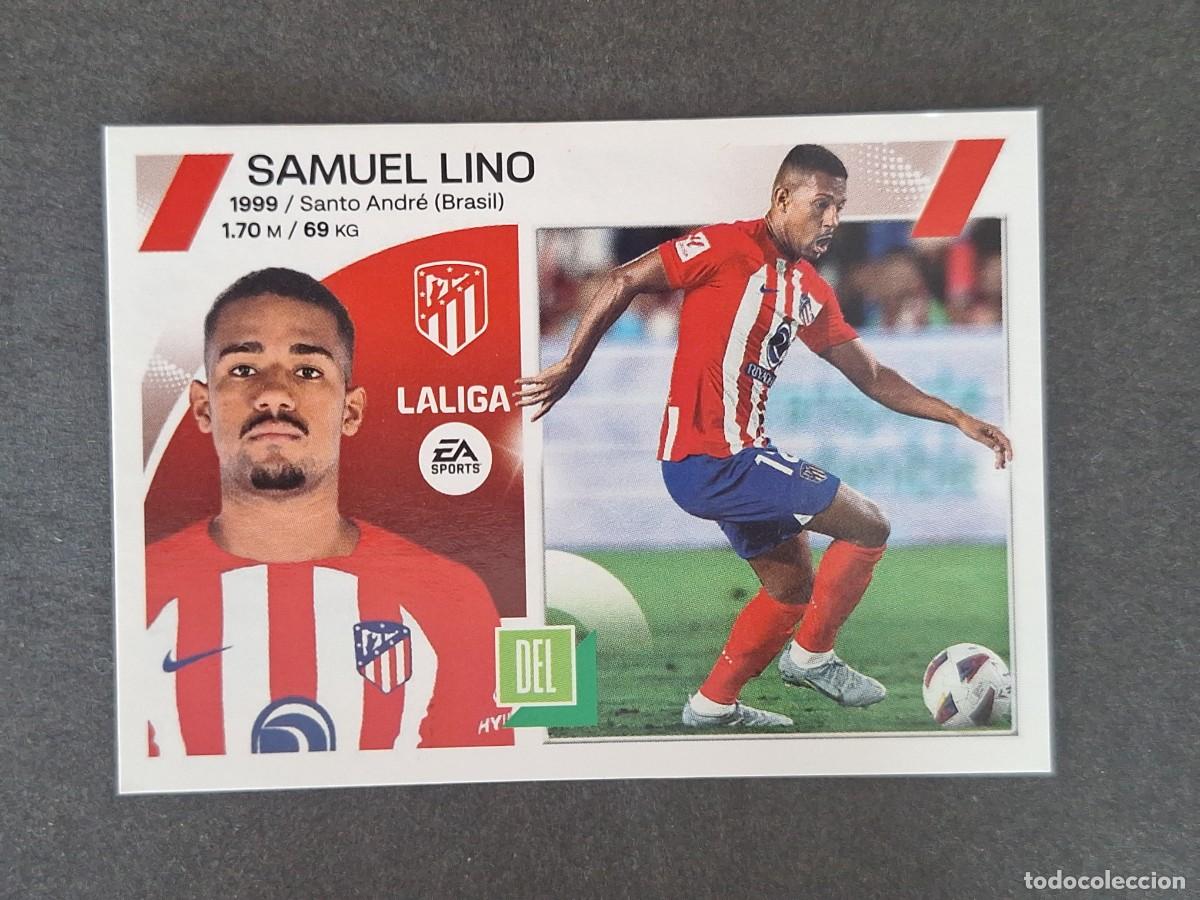 Cartes &agrave; collectionner de Football: L1 SAMUEL LINO ATLETICO DE MADRID COLOCA LIGA ESTE 2023 2024 23 24 NUNCA PEGADO SIN PEGAR
