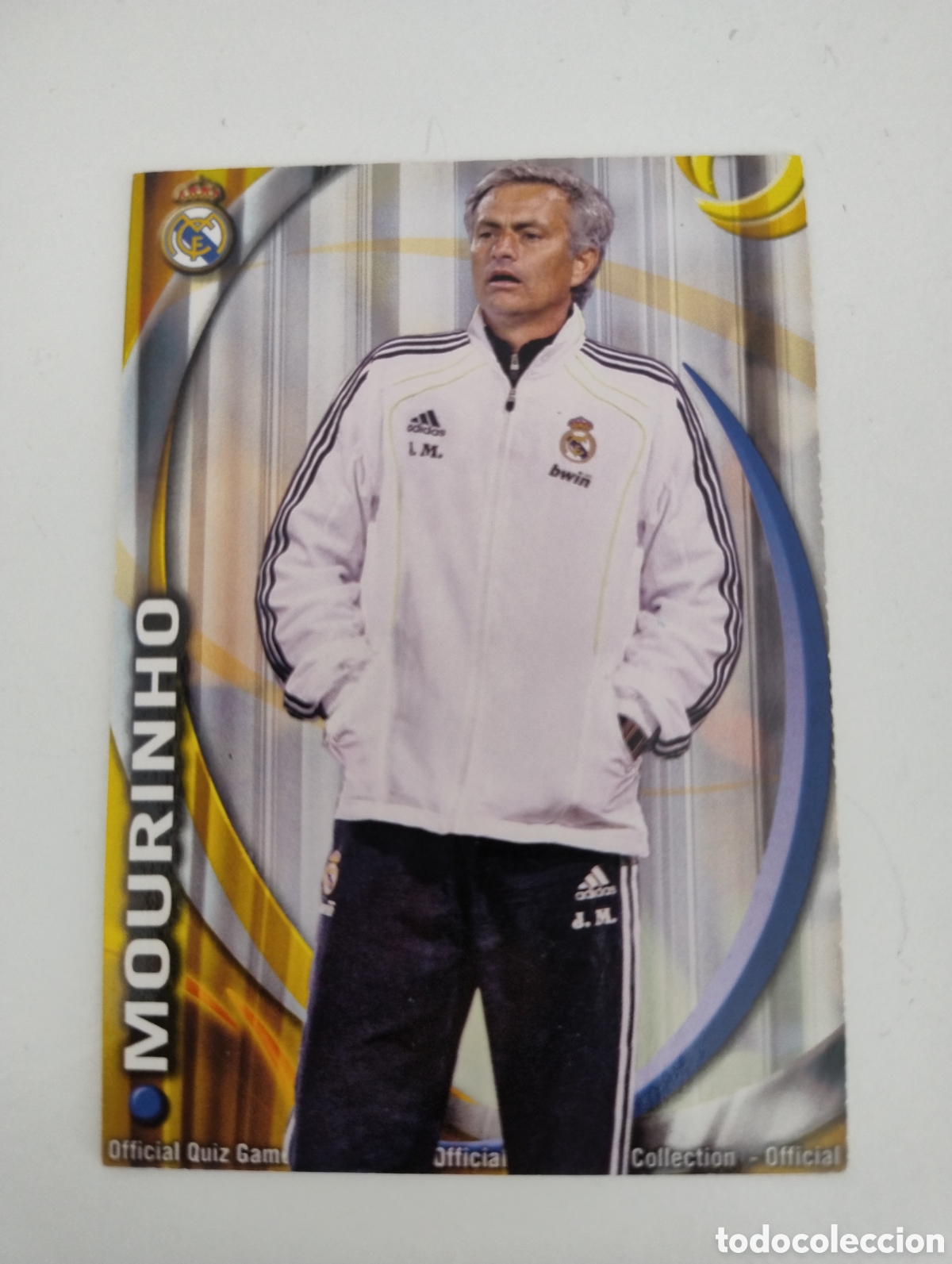 Cartes &agrave; collectionner de Football: 30 - Mourinho - Real Madrid - Mundicromo Liga 2011