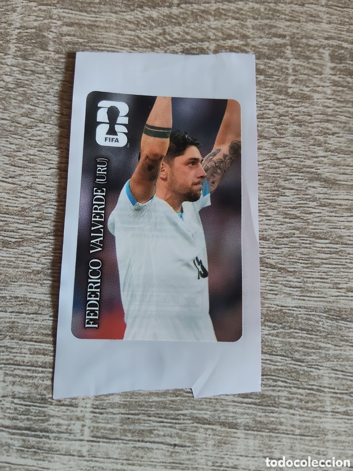 Cromos de f&uacute;tbol: Federico Valverde mundial 2026 Coca cola